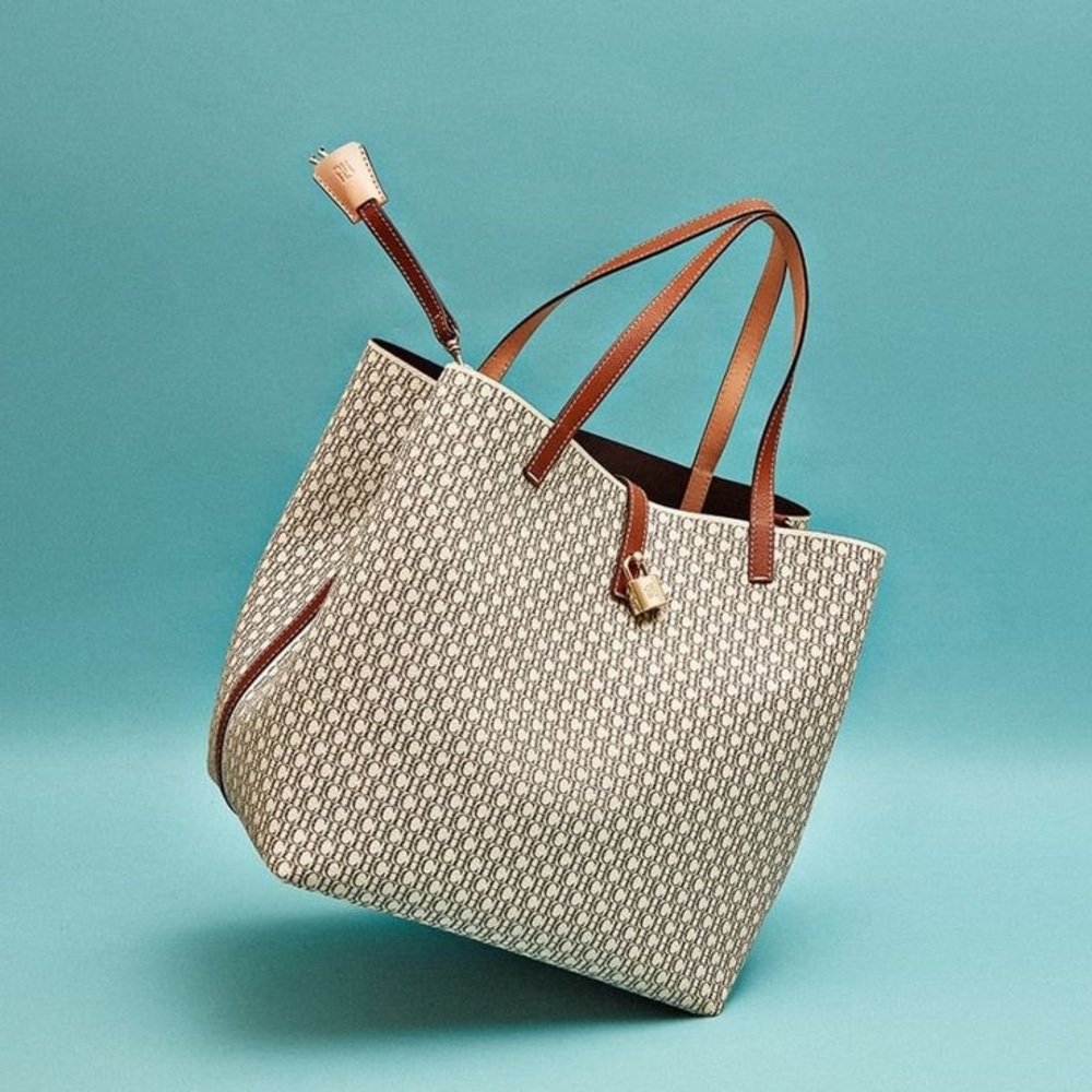 Carolina Herrera Matryoshka CH Monogram Tote